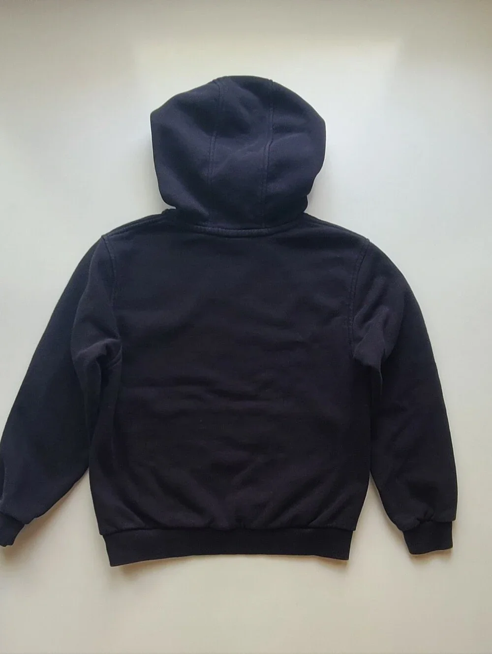 Nike Unisex Kids Pullover Hoodie/Sweatshirt Medium Black Logo Pockets